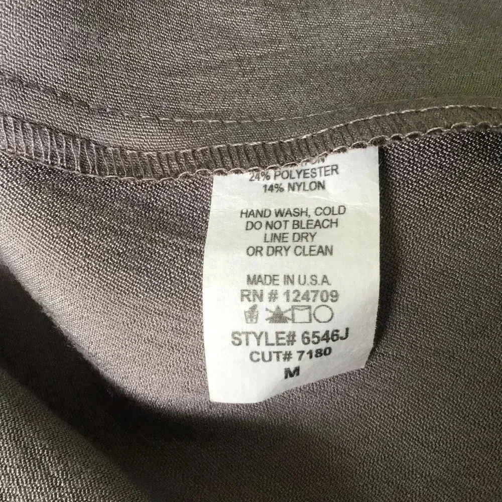 IC by Connie K bronze embellished tunic long sleeves evening holiday Size M - Picture 4 of 7